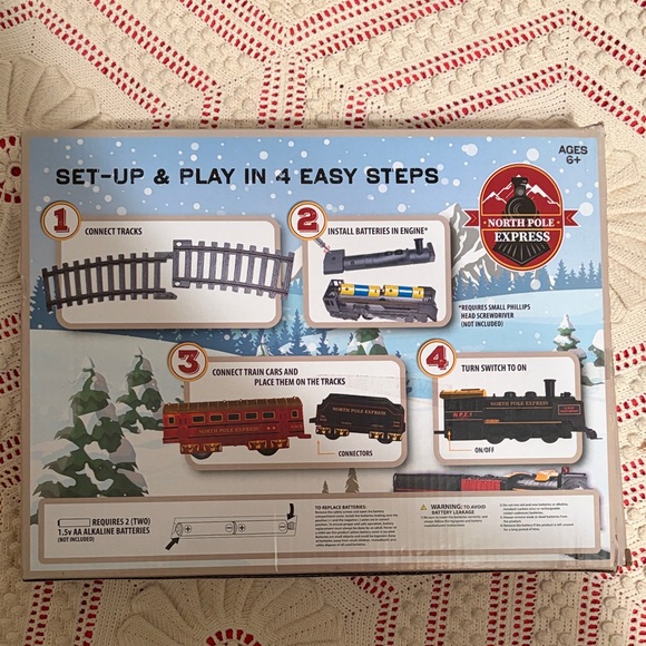 Battery Operated Train Set - Picture 2 of 4